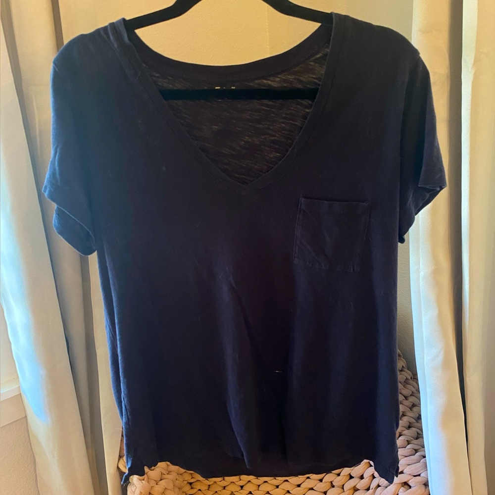 Madewell whisper cotton v-neck tee